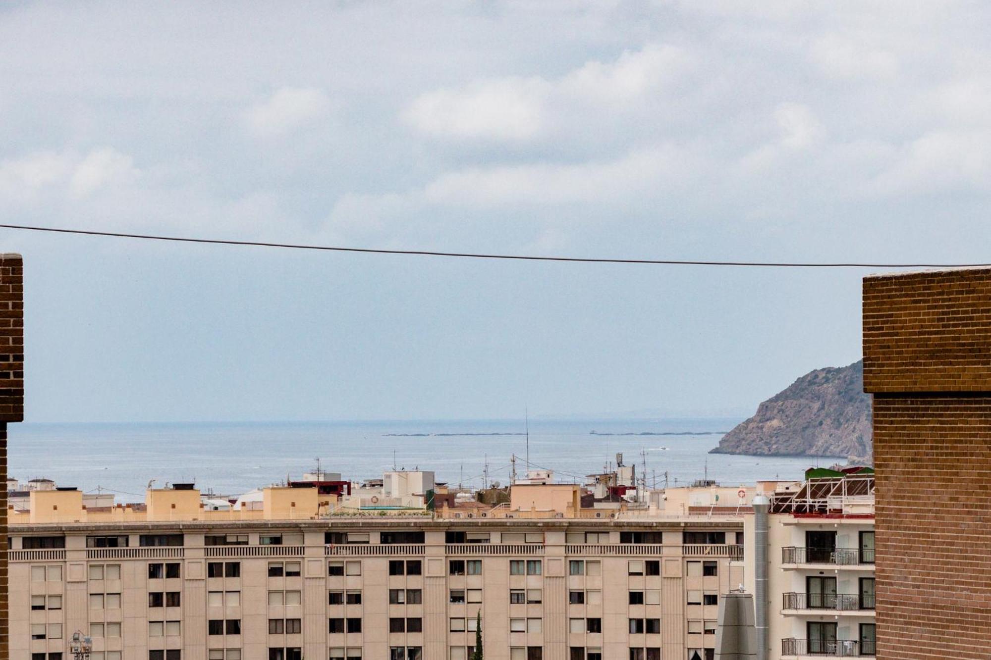 Great Panoramic View Studio Apartment Benidorm Exteriör bild